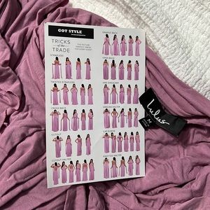 🎀 Tricks of the Trade Mauve Maxi Dress 🎀